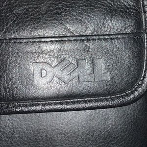 Dell leather Laptop bag, never used